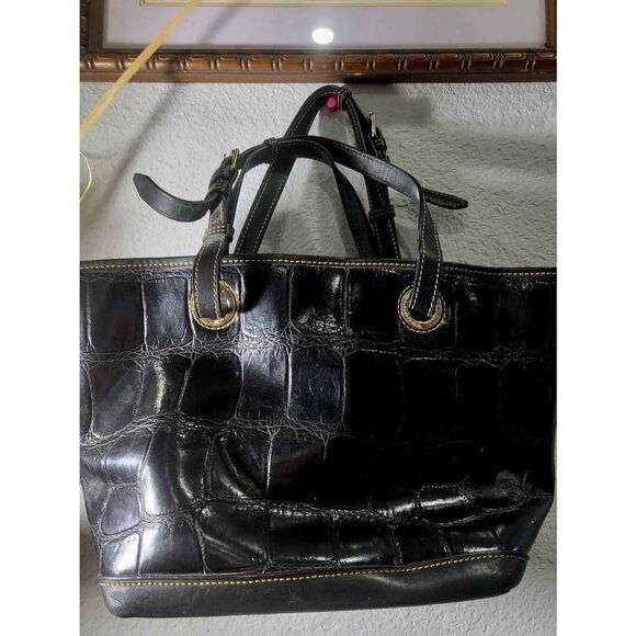 Authentic Dooney & Bourke CROC Toe bag Rare finds - Picture 5 of 7